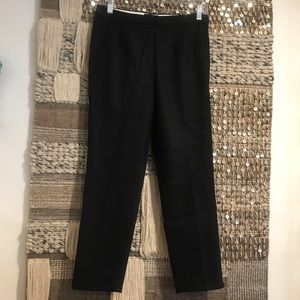 NWT black J. Crew ‘Martie’ cropped pant sz 2